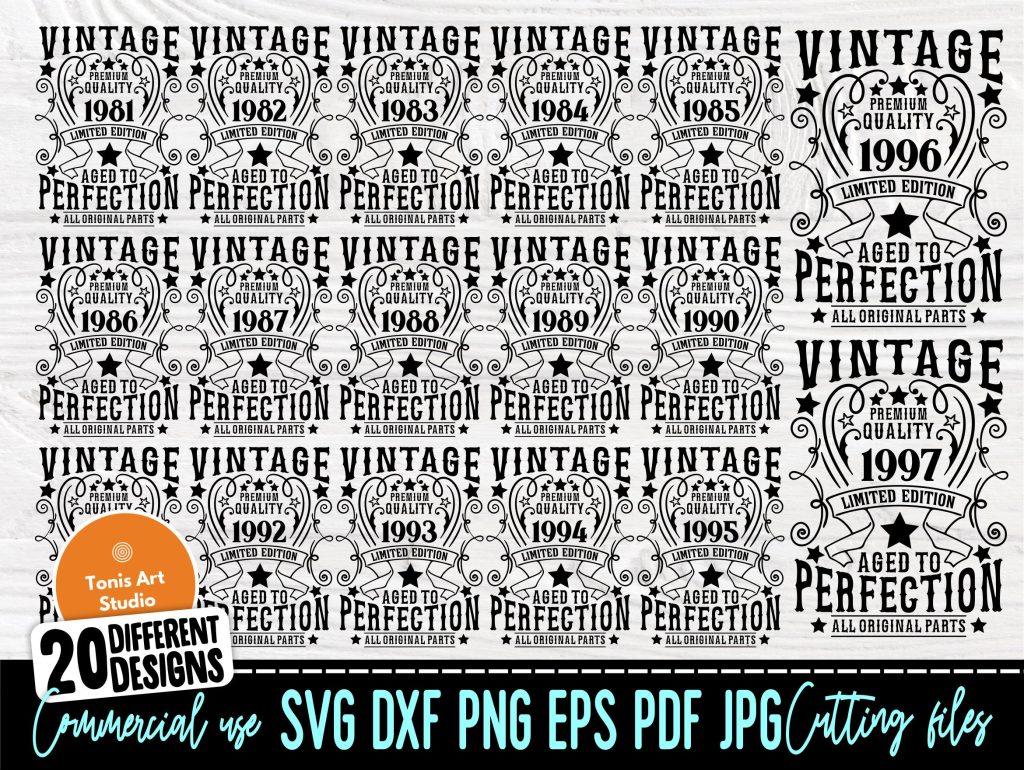 87 Svg File Vintage 1981 Svg Easy Edited